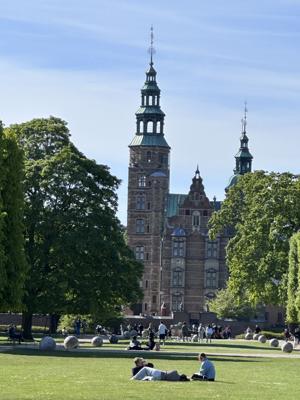 Denmark Copenhagen Rosenborg Castle And The King'S Garden